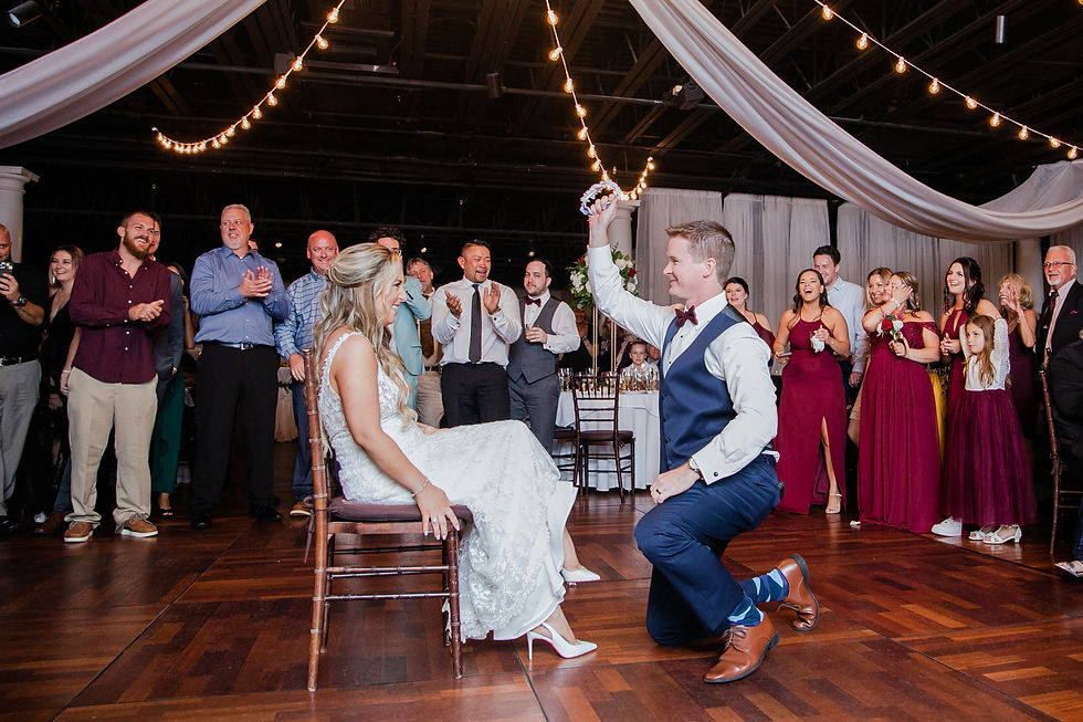 Thumbnail: University of Florida Gators Lace Wedding Garter Toss