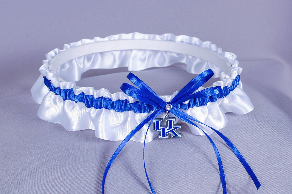 University of Kentucky Wildcats Wedding Garter