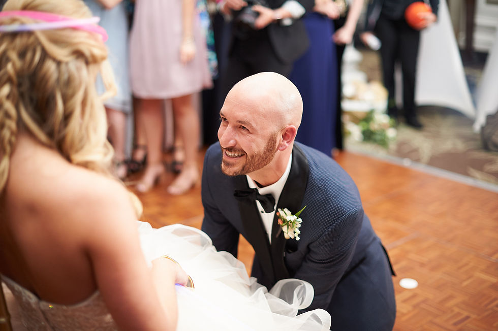 Thumbnail: University of Arizona Wildcats Wedding Garter Toss