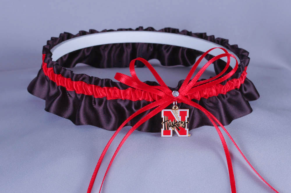 University of Nebraska Cornhuskers Wedding Garter