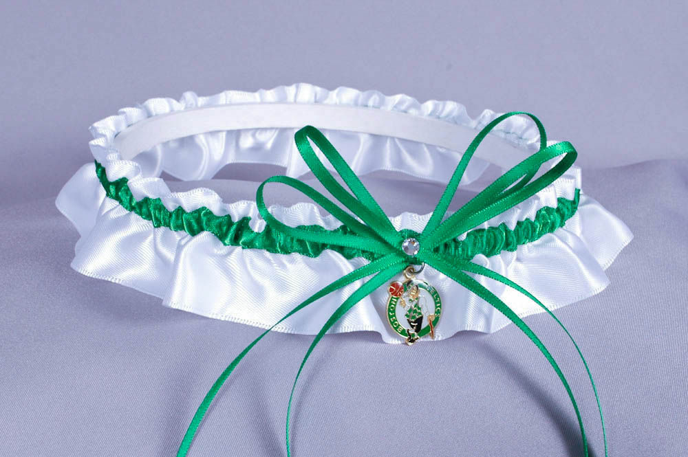 Boston Celtics Wedding Garter