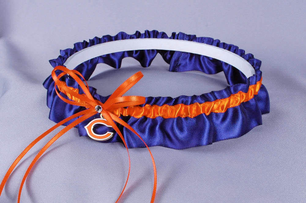 Chicago Bears Wedding Garter