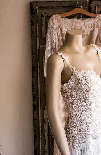 Wedding Dress on Headless Mannequin