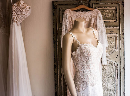 Wedding Dress on Headless Mannequin