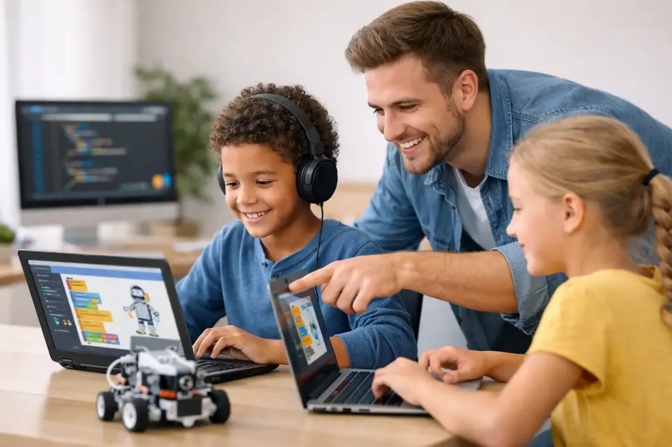 Interactive Coding Lessons for Children
