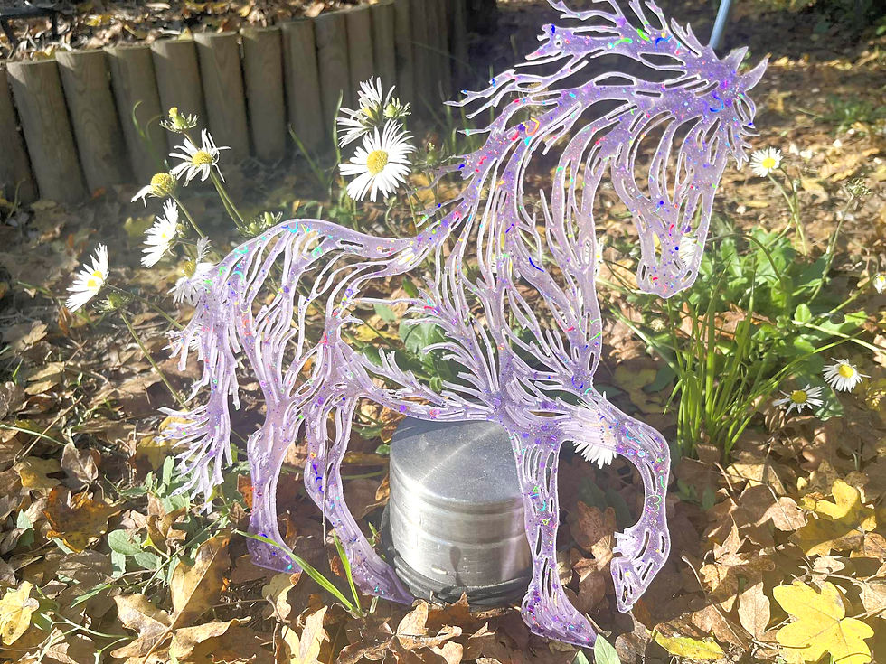 SUSPENSSION MURAL CHEVAUX