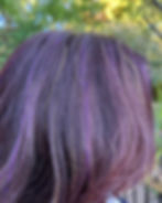 Purple & Gold Fairy Hair