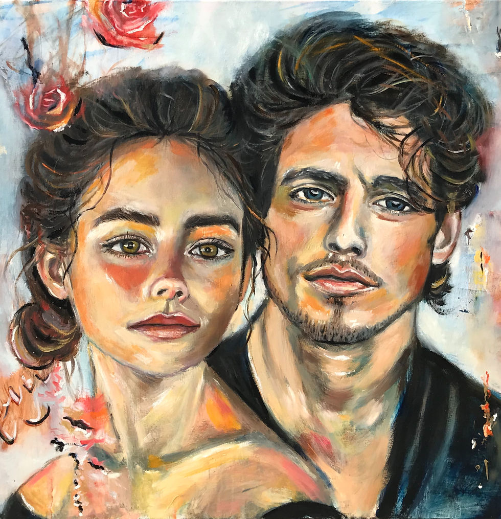 Miniaturbild: Betty & Bryce, 80x95cm