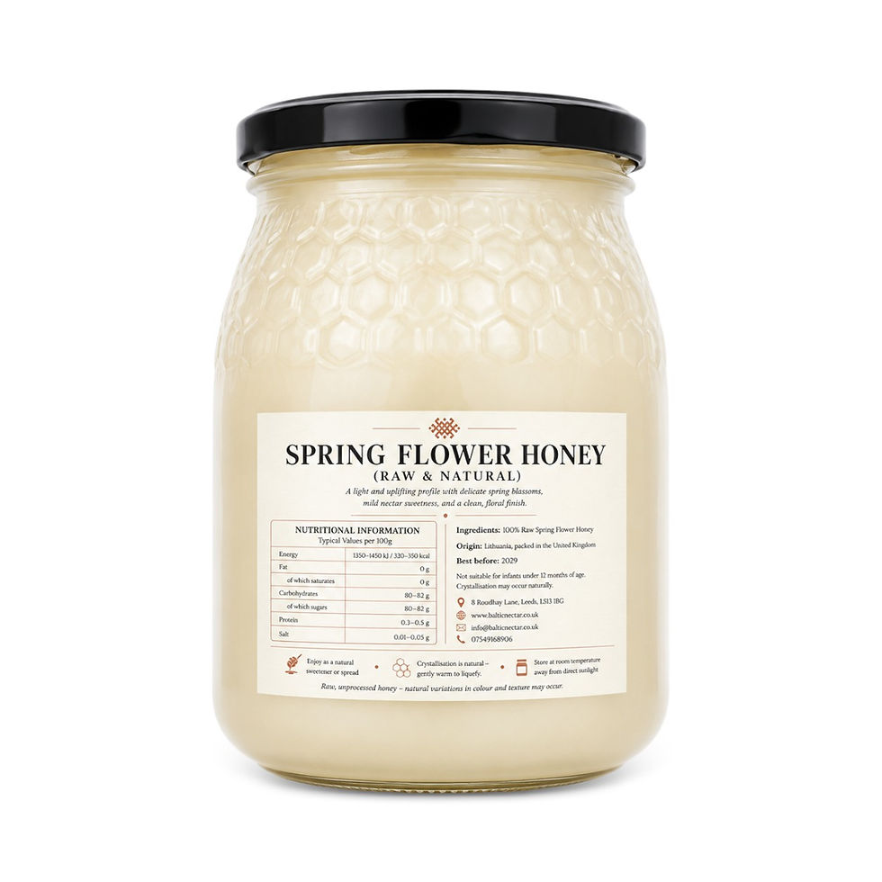 Thumbnail: Raw Spring Flower Honey 1 kg
