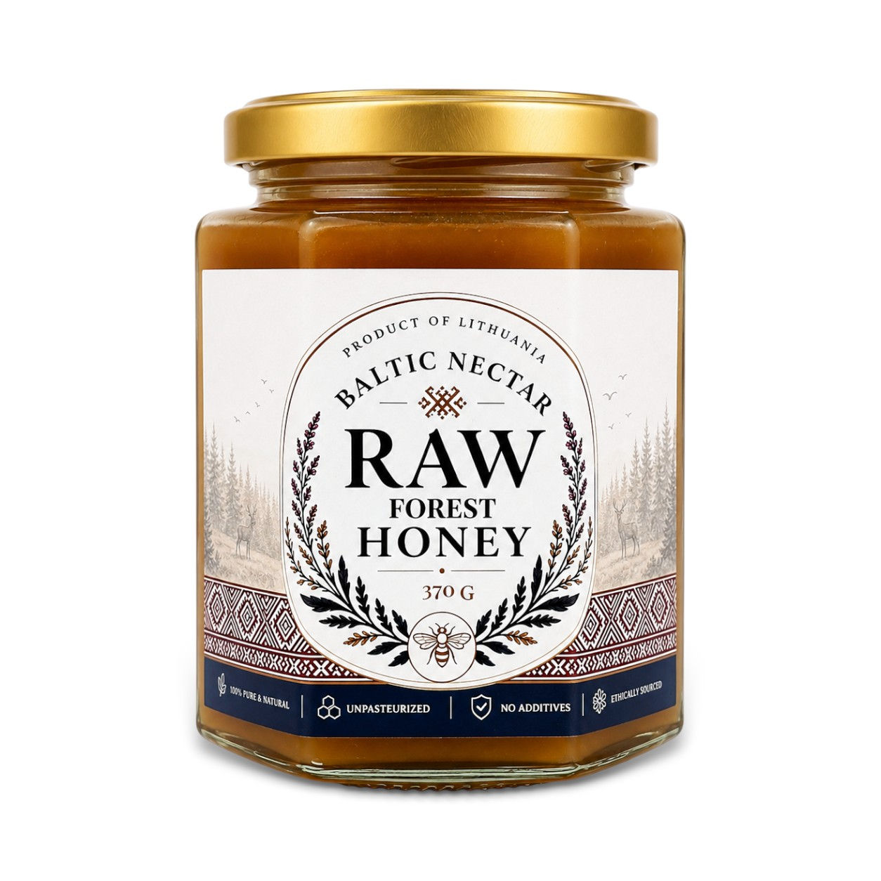 Raw Forest Honey 370 g