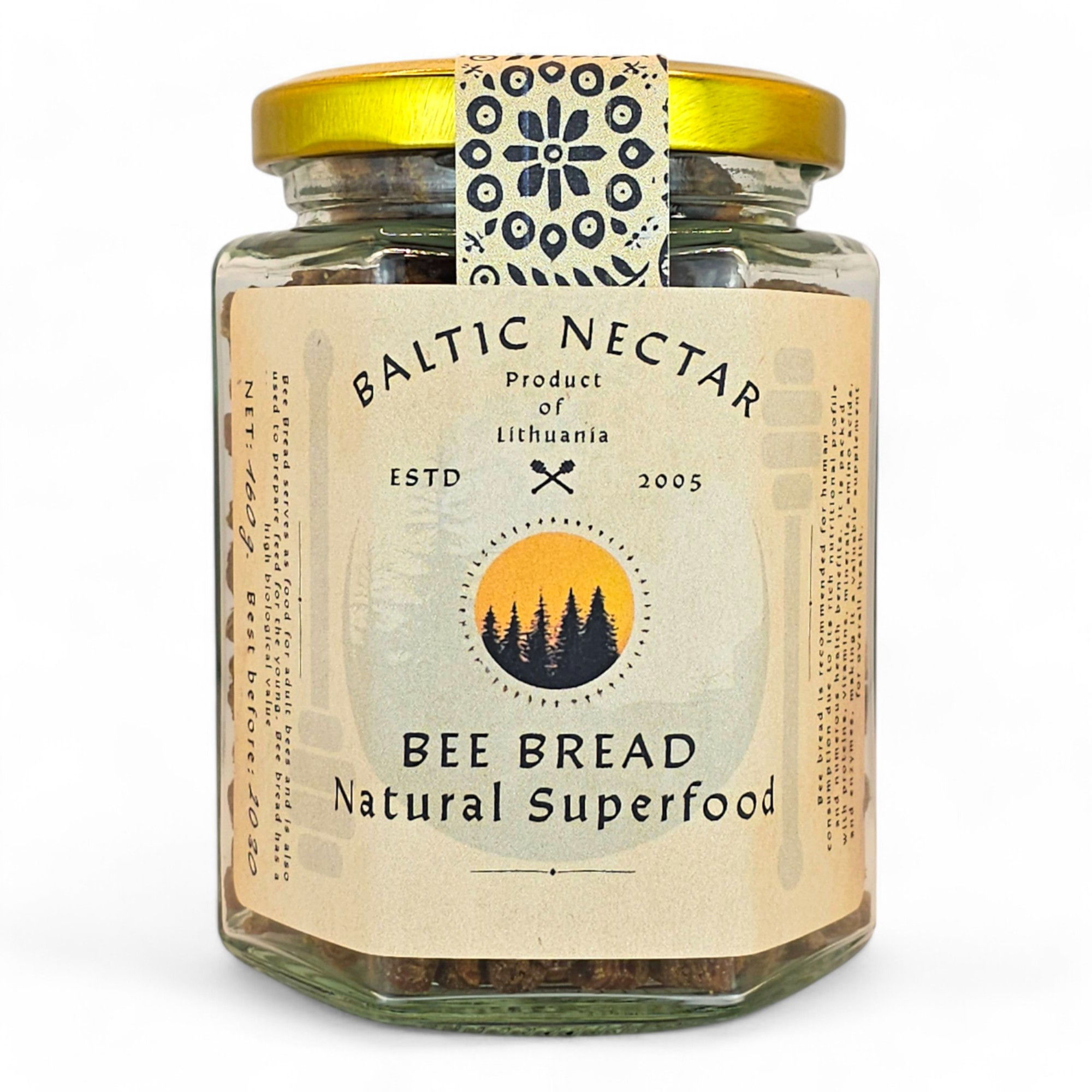 Bee Bread Natural Superfood Baltic Nectar