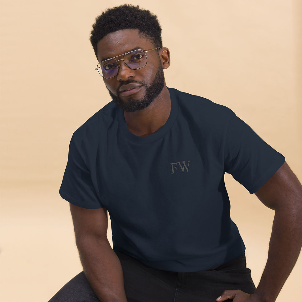 Thumbnail: Full Woodworking T-shirt Gray Logo