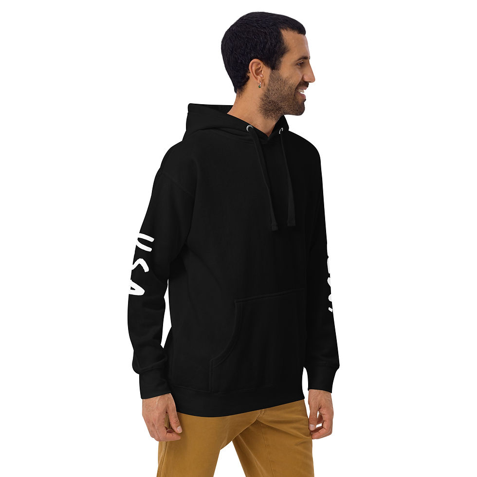 Thumbnail: Distressed American Flag Hoodie