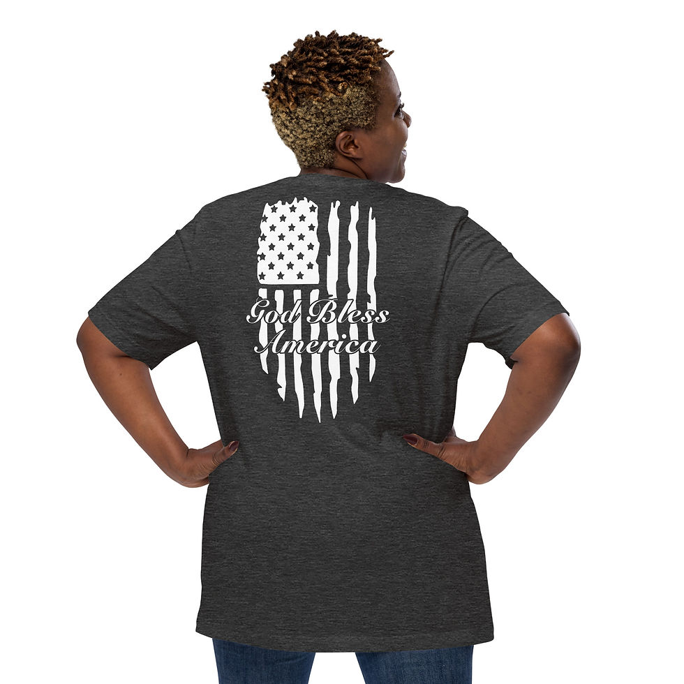 Thumbnail: T-Shirt with Flag & God Bless America