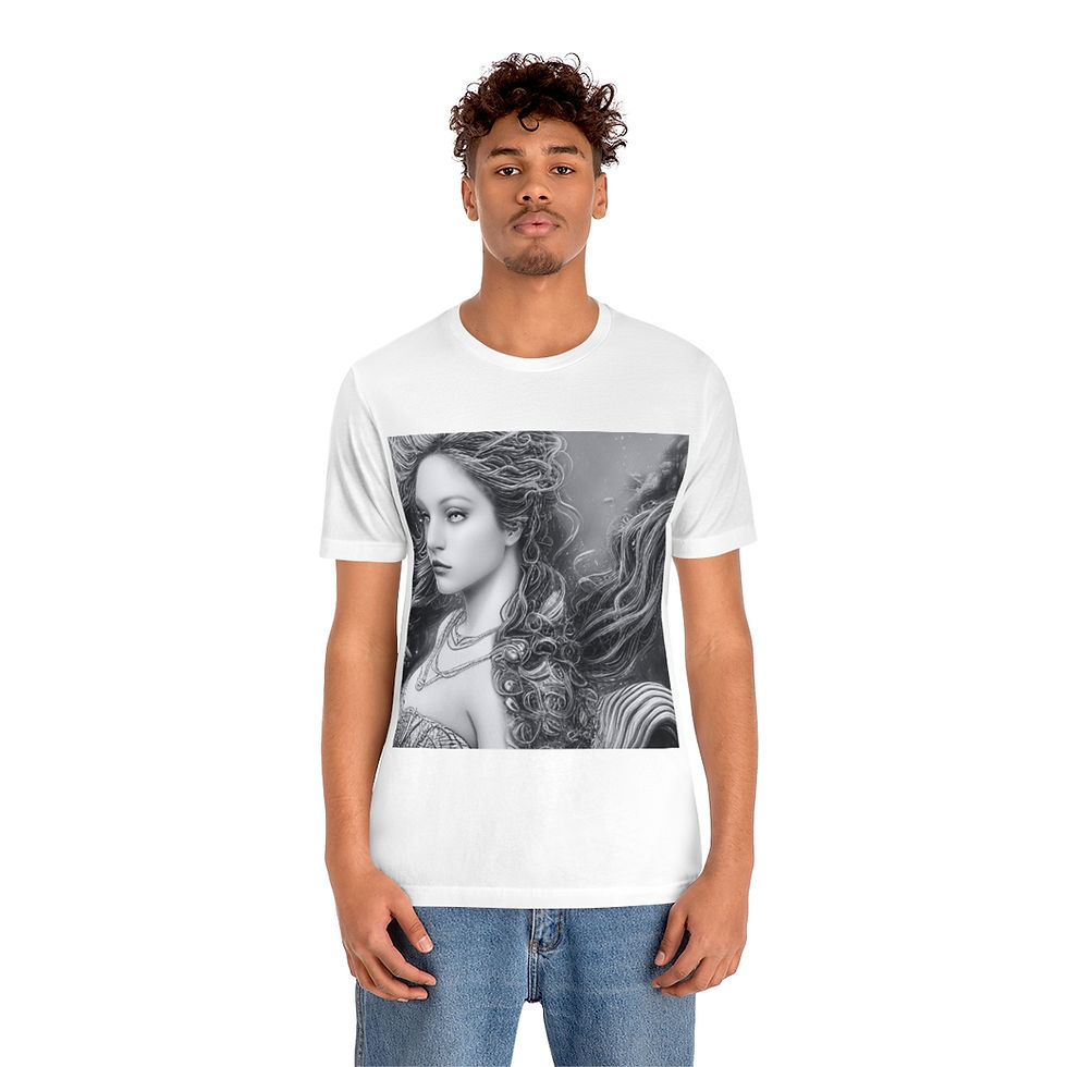 Thumbnail: Mermaid Mara Unisex Jersey Short Sleeve Tee