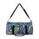 Thumbnail: Black Green Blue Violet Scribbles Duffel Bag #1403