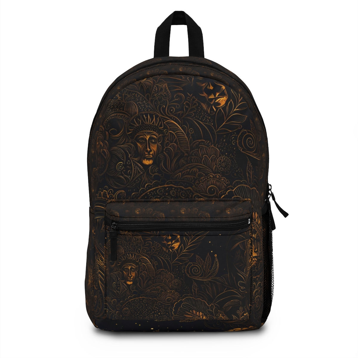 Black and Gold Backpack #1404