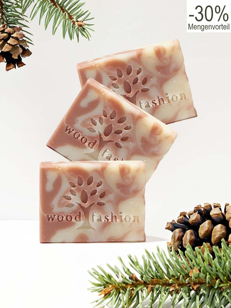 Miniaturbild: Wood Fashion, Zirbe, Seife, palmölfrei, Alpaka, aus Österreich