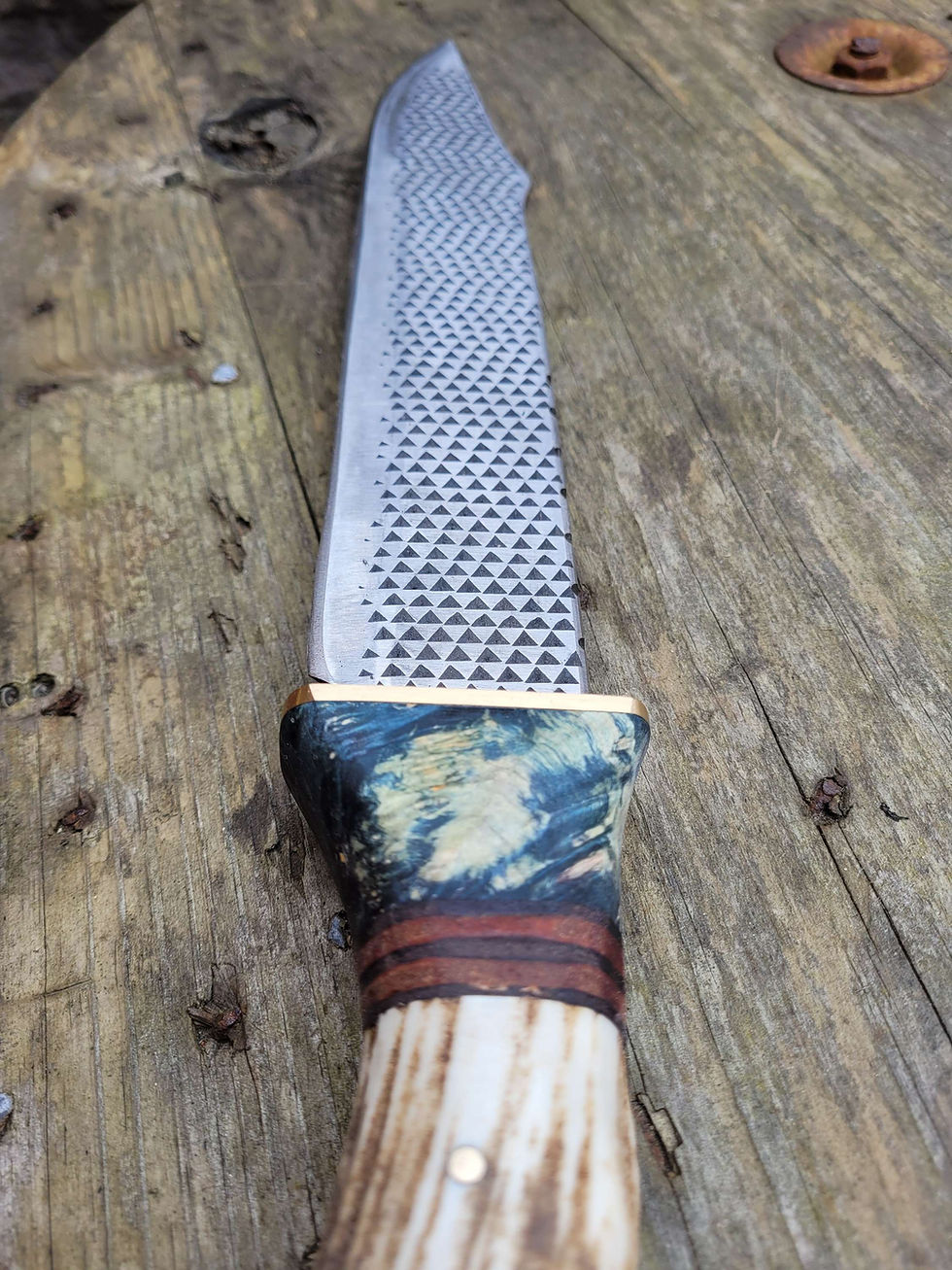 Thumbnail: Rasp Bowie Knife