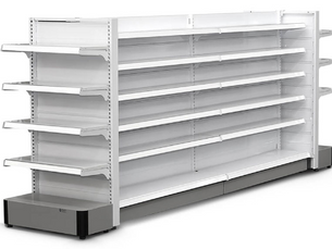 Gôndola Central para Farmácia com Ponta - N19