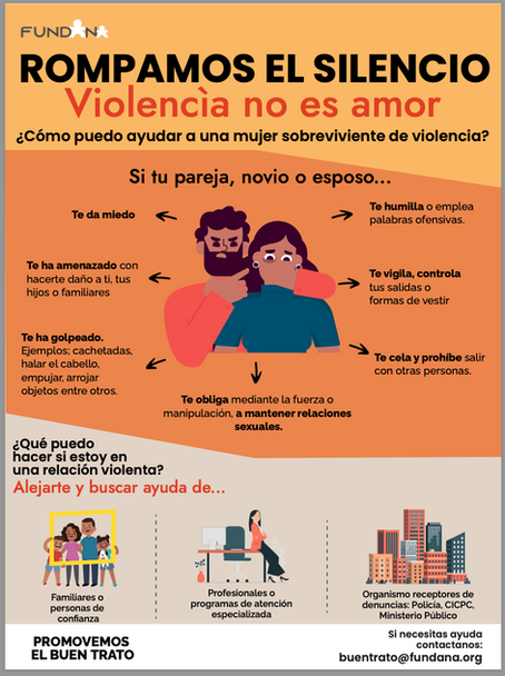 Como puedo ayudar a una mujer sobreviviente de violencia de género