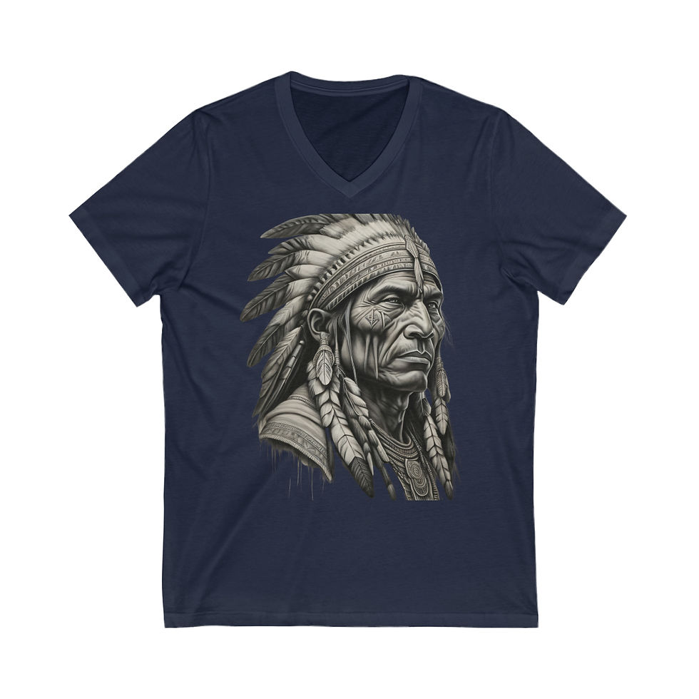 Thumbnail: Unisex Jersey Short Sleeve V-Neck Tee