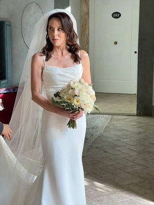  Bouquet sposa raffinato per matrimonio al Castello del Nero – Chianti | Bottega dei Fiori