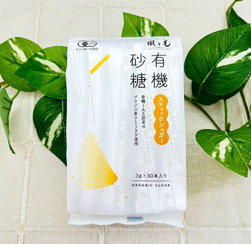 風と光 有機スティックシュガー 業務用 3g×200本×8 風と