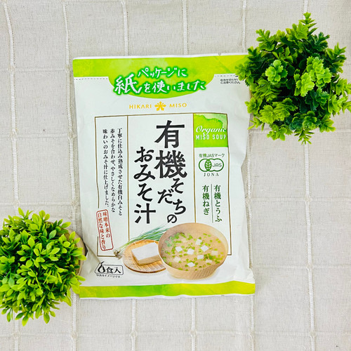 Organic Sodachi Miso Soup 6 servings 有機そだちの味噌汁 6食入り