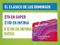 YPF Serviclub promoción del clásico de los domingos