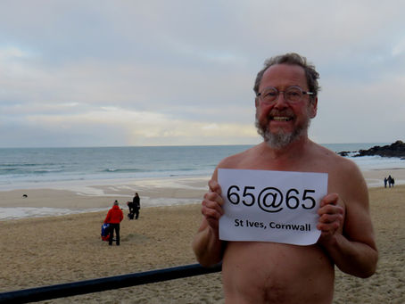65@65 SWIM #38 ST IVES, PORTHMEOR BEACH