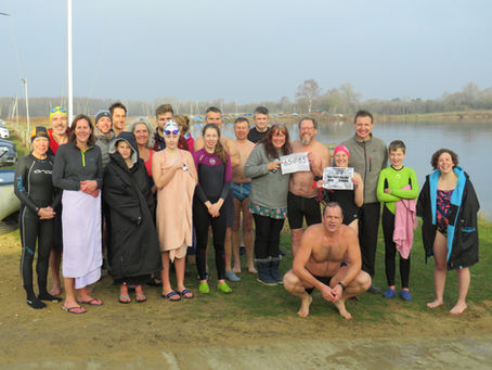 65@65 SWIM #36, NEW YEAR’S DAY DIP, WEST OXFORDSHIRE SAILING CLUB