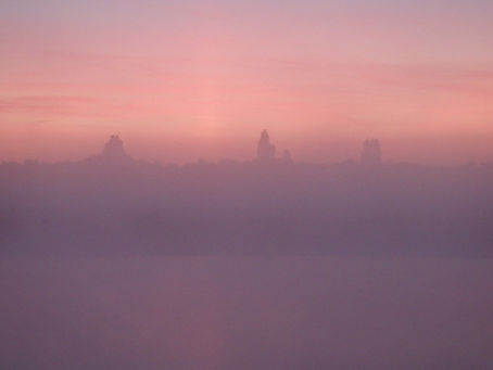 65@65 SWIM #19 - SUNRISE AND SUNSET IN THE THAMES