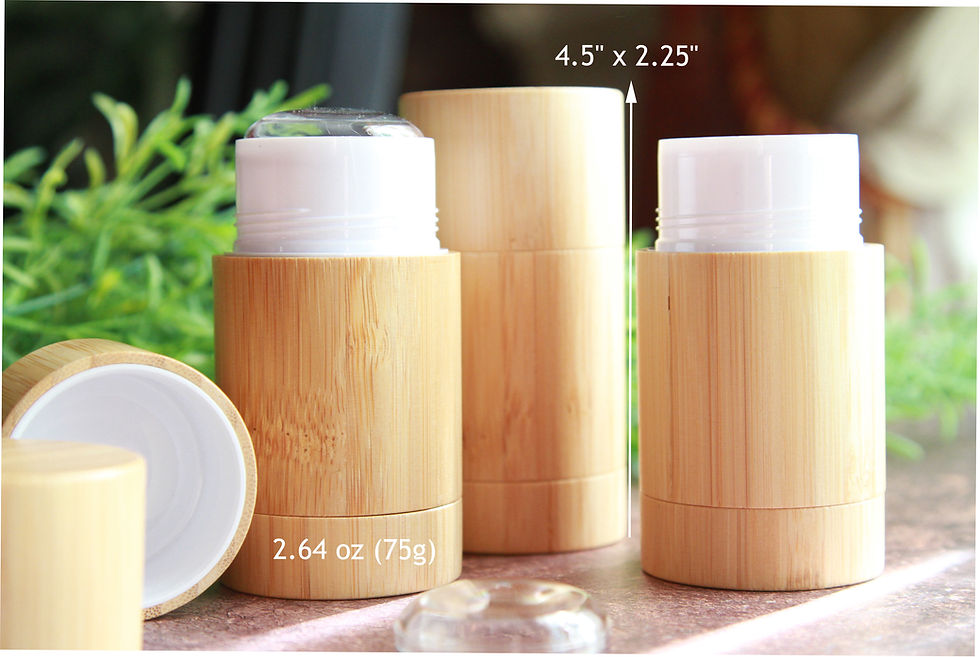 サムネイル： Bamboo Twist-up Deodorant Tubes