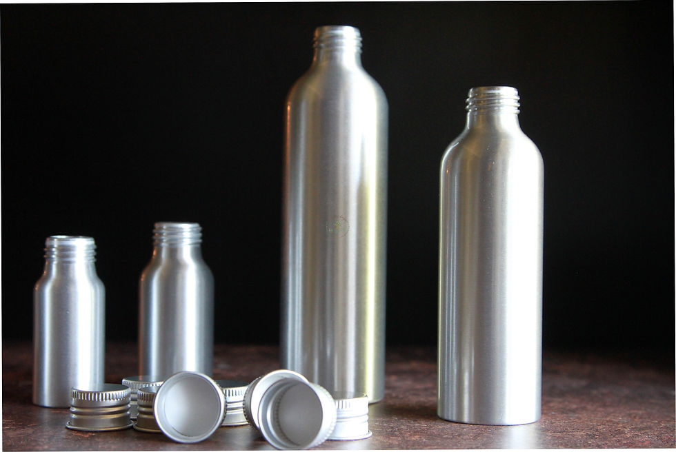 縮圖：Aluminum Bottles with Screw Caps