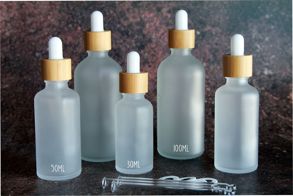 Miniatura: Eco-Friendly Frosted Glass Dropper Bottle 50ml
