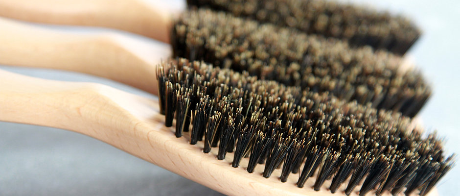 Solid Beechwood 360 Wave Brush