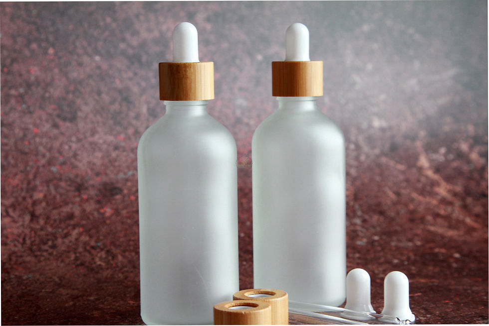Miniatura: Eco-Friendly Frosted Glass Dropper Bottle 100ml