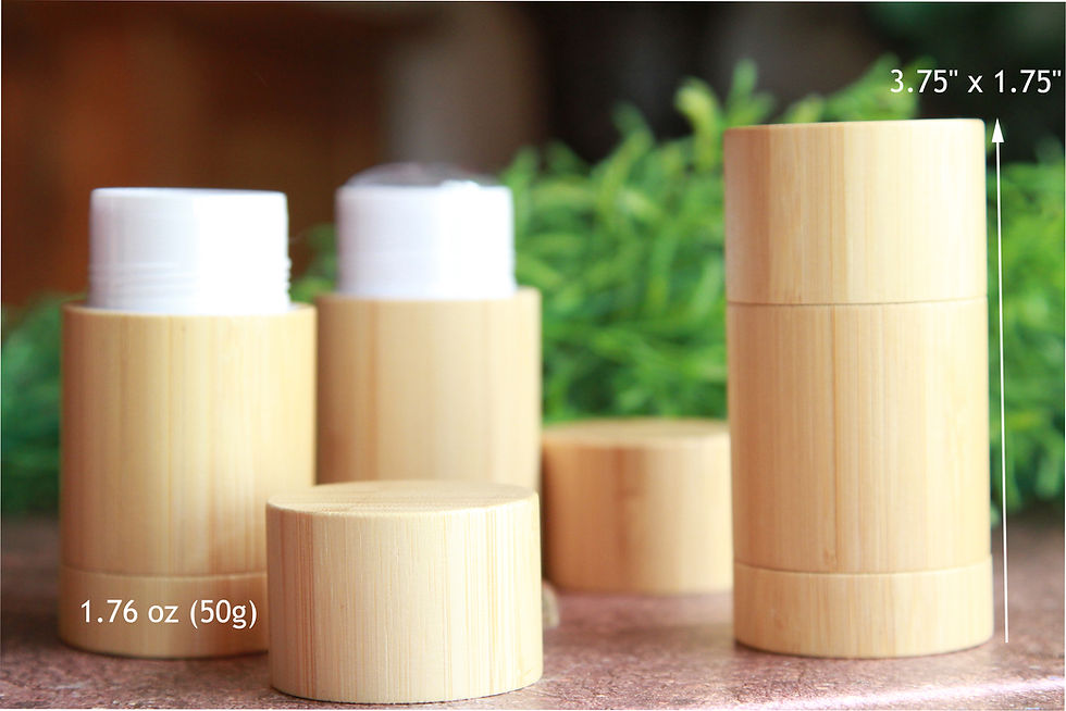 サムネイル： Bamboo Twist-up Deodorant Tubes