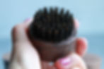 Mini Black Walnut Beard Brush