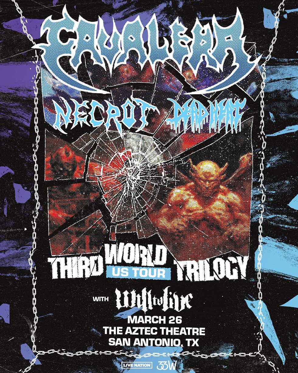 Cavalera - The Aztec Theatre - March 26th, 2025