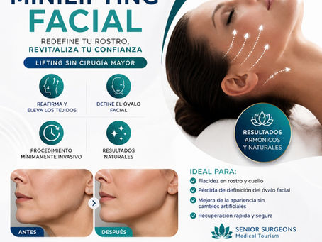 Minilifting Facial en El Poblado Medellín: Rejuvenecimiento Natural con Recuperación Rápida