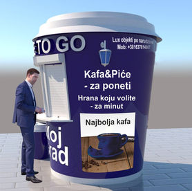 "Coffee to go" facility