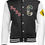 Thumbnail: Deer To Be Different Letterman Jacket (Black Edition)