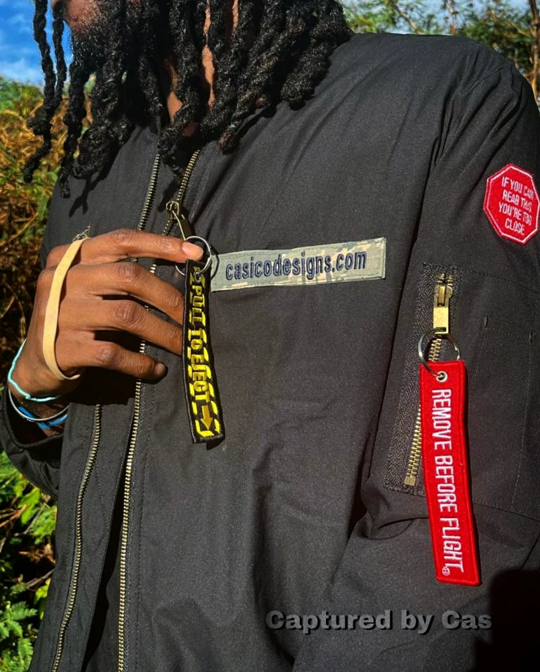 Ca$ico Designs Classic Bomber Jacket