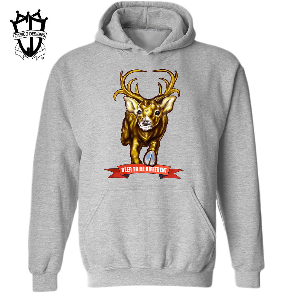 Thumbnail: Deer To Be Different "Caribou" Hoodie 