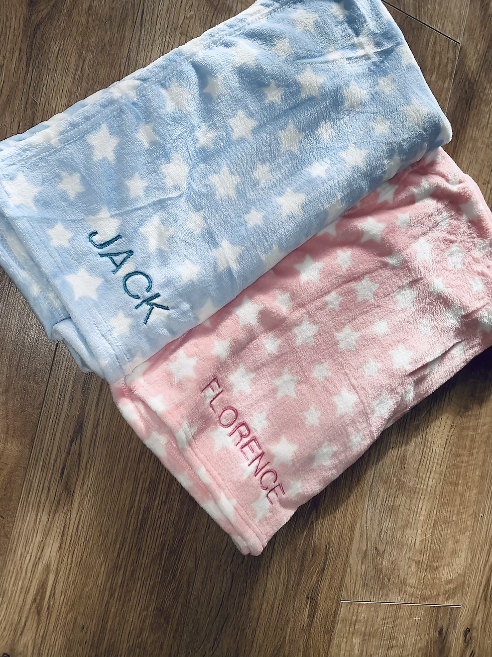 Thumbnail: Personalised Baby Blanket