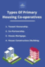 Primary Level Types Of Co-operative Housing Societies in India