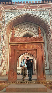 Solo women tours at Sikandra, India