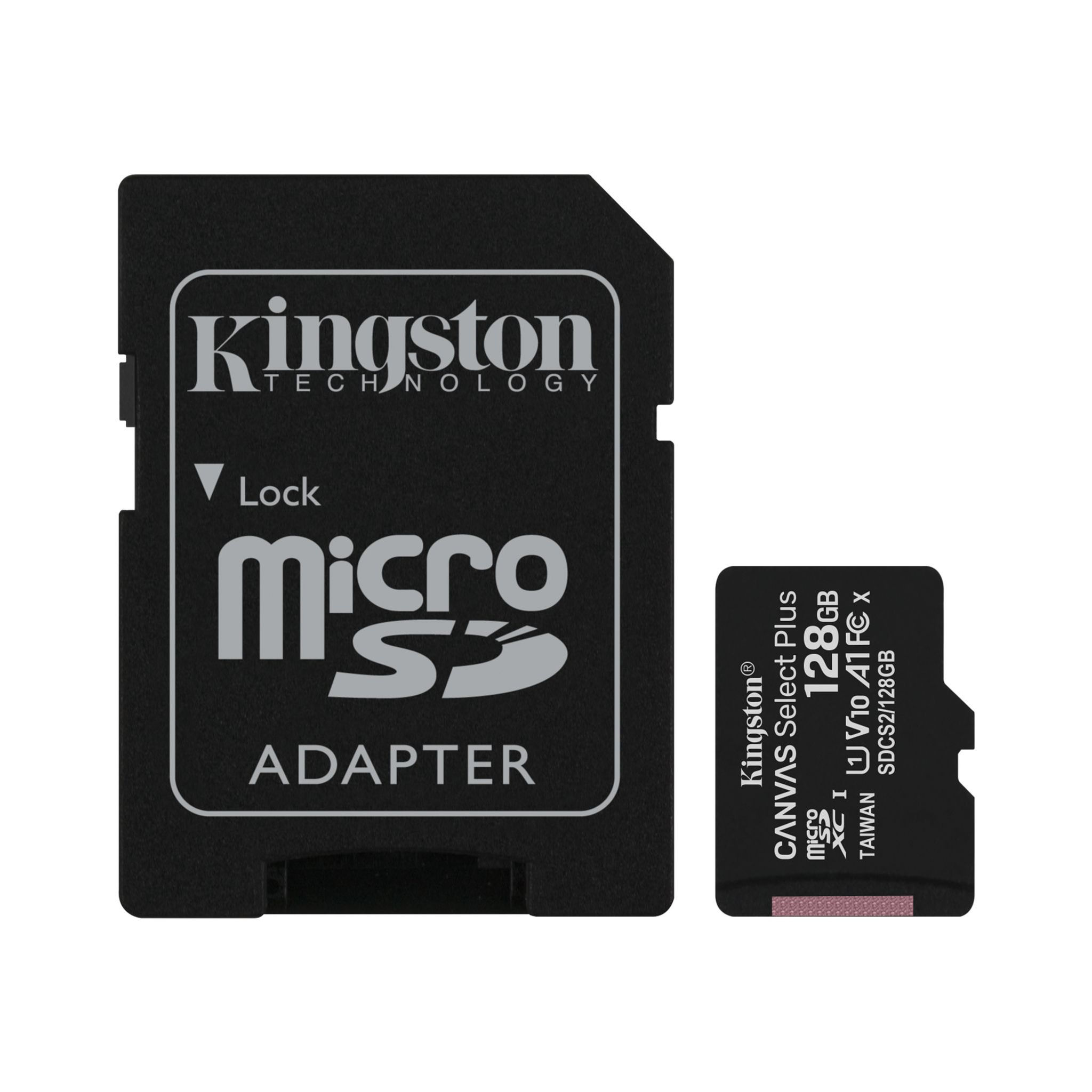 Carte microSD Kingston Canvas Select Plus